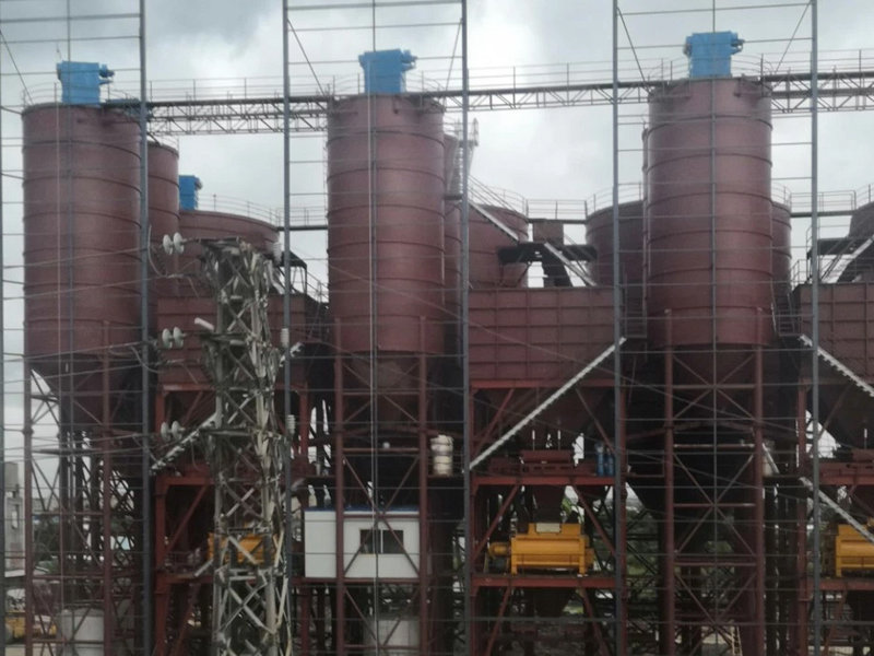 攪拌站500噸水泥罐